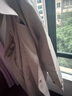 艾梵斯贝秋冬韩版高档风衣男长款潮流宽松过膝日系双排扣外套加厚夹棉大衣 卡其灰加棉 XL（150-165斤） 实拍图