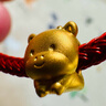 周生生 十二生肖串珠足金黄金转运珠情侣款本命年组合单颗定价 小金牛 93692C 实拍图