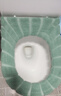 马桶垫家用针织保暖可反复水洗马桶套便器垫马桶圈垫 【款式颜色随机发货】2个装 实拍图
