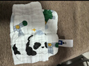 babycare新生儿枕头婴儿纱布枕透气宝宝枕头0-6月可机洗咘咘天空浅蓝40*20 实拍图