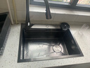 奈田（NTNO）厨房水槽洗菜盆一体盆大单槽纳米304不锈钢阶梯洗碗槽手工洗菜池 65*46-抽拉龙头+洗杯器+净水 实拍图