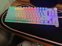 惠普（HP）旋钮有线机械键盘87键电竞游戏全键热插拔办公家用 耐磨金属面板 混彩背光青轴 84键87配列TKL 实拍图