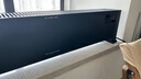 美的（Midea）石墨烯取暖器/节能电暖器/智能遥控/电暖气家用/浴室防水除菌/大面积速热踢脚线/移动地暖HDV22GR 实拍图