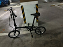 大行（DAHON）KT610折叠自行车16英寸单速男女学生上班上学城市通勤单车 黑色 实拍图