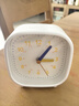 码仕 闹钟儿童学生创意小时钟简约方形指针夜光贪睡懒人夜灯桌面床头钟C301-1开学季 实拍图