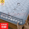 床笠床罩床垫保护罩2025新款四季通用加厚夹棉全包防水隔尿床单套 【防水款】云烟灰【A类母婴级】 180cmx200cm单床笠 实拍图