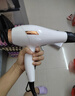 一尔 电吹风机家用吹风筒大功率专业发廊理发店专用12000大风力冷热风蓝光负离子恒温护发不伤发 高级象牙白(365天免费换新 低噪速干) 实拍图