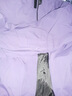罗蒙（ROMON）冲锋夹克男女户外运动登山服连帽外套防风防水风衣紫色M 实拍图