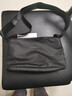 男士出门便携包大容量斜挎包单肩包男休闲运动潮牌背包防泼水出行 【轻奢黑】8876# 实拍图