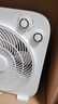 钻石牌（DIAMOND） 转页扇台式风扇家用迷你小台扇鸿运扇宿舍台风扇桌面风扇学生床上节能电 KCY25-T3白色转页扇（10吋） 实拍图