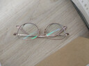 康耐特（CONANT）1.74眼镜全景双非高度数近视散光配镜超薄镜片防蓝光送镜架框1.67 来架加工 1.67全景双面非球防蓝光镜片 实拍图