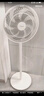 美的（Midea）【品质推荐】七叶轻音柔风电风扇/家用省电落地扇/台式电扇/广角摇头节能宿舍小型风扇 SAE35CA 实拍图
