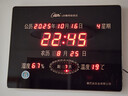 康巴丝（Compas）万年历北斗卫星自动对时电子钟时钟2025年新款客厅学校挂墙壁挂 推荐款50*38cm温度湿度节气 其他 实拍图