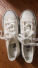 法拉步春季新款小白帆布鞋女原宿风鞋百搭韩版鞋学生透气板鞋子潮 白色（A01） 36 实拍图