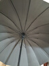 天堂 长柄加大雨伞半自动强抗风商务直杆伞晴雨伞65*16骨11013E摩登灰 实拍图