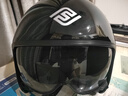 FASEED碳纤维摩托车半盔复古头盔男女士巡航组合机车大码3XL四季通用3C 亮黑（赠下巴+镜片)玻纤 3XL 晒单实拍图