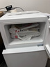 HYUNDAI（韩国现代） 小冰箱 冰箱小型双开门 迷你双门家用宿舍租房冷藏冷冻电冰箱节能省电 80L白【行业热卖+日销过百】 实拍图