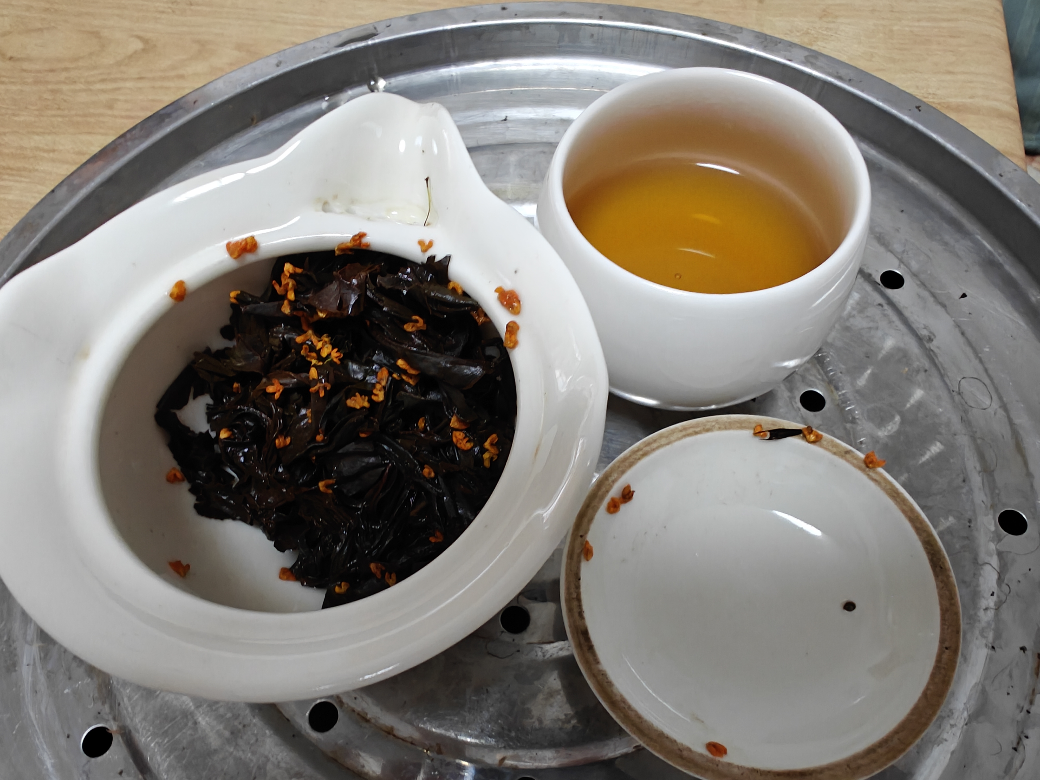 东方大师茶叶自己喝暖胃桂花红茶正山小种野茶新茶浓香特级正山小种礼盒装 【特级6A精选】桂花红茶250g 实拍图