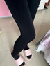 Let's slim丝袜韩国黑丝袜加厚防勾丝美腿塑形压力连裤袜打底袜春秋款袜子女 200M黑色连脚(10-25度) 1双 均码 实拍图