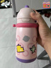 babycare儿童保温杯婴儿宝宝学饮杯吸管水杯水壶不锈钢300ml-新旧款混发 实拍图