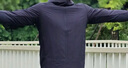 蕉下（beneunder）气绒服男士秋冬季保暖连帽轻薄夹克外套户外CL232漫暮黑2XL 实拍图