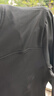 速干紧身瑜伽服修身显瘦运动外套女立领跑步健身服lulu瑜伽外套 黑耀黑 L 实拍图