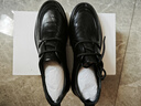 百丽时尚通勤商务皮鞋男新款真皮舒适休闲皮鞋A1084BM3 黑色-常规款 41 (255mm) 实拍图