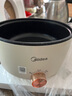 美的（Midea）电煮锅 电火锅 宿舍小电锅 电热锅 3L多功能多用途锅煮煎炒锅泡面锅 HGE2510 【国家补贴】 实拍图