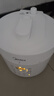 美的（Midea）304不锈钢内胆 电压力锅家用4-6人高压电饭锅5L 全自动智能预约开盖火锅煲汤炖煮粥MY-E5622饭煲 实拍图