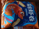 富吃虾条 进口办公休闲小零食非油炸健康追剧解馋零嘴烧烤味100g/袋装 实拍图