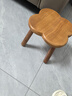 家逸实木小凳子家用小板凳客厅脚凳门口换鞋凳创意沙发凳垫脚凳 实拍图