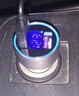 纽曼（Newmine）车载充电器点烟器一拖二双USB金属车充电压显示检测快充SX001-008 实拍图