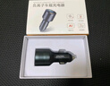 鲸上车载充电器超级快充汽车用一拖二三点烟器转换器头带负离子净化器 数显款【负离子净化】100W快充 实拍图