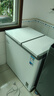 美的（Midea）179升双温双箱家用冰柜 大冷冻小冷藏两用卧式冷柜小型冰箱节能低音BCD-179DKEM(E)国家补贴20% 实拍图