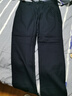 雅戈尔（YOUNGOR）西服裤男西装裤TR裤裤子聚酯纤维粘纤氨纶新品 藏青VCHX310114FWA 34 175/84A 实拍图
