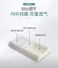 博洋家纺乳胶枕头泰国曲线颈椎枕芯学生枕单只装50*30*9/7cm 实拍图