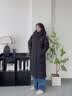 波司登反季冬羽绒服男女情侣同款超长时尚加厚连帽圆领面包服外套 实拍图