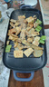 小熊（Bear）烤肉锅电烤盘 电烤炉烧烤家用多功能电烧烤炉 52cm加大烤盘猛火速烤轻油少烟不粘烤串烤肉机 E20U1 实拍图