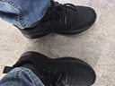 双星八特飞织网面跑步运动男鞋春秋舒适透气轻便耐磨黑色旅游工作休闲鞋 实拍图