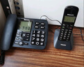 飞利浦（PHILIPS）无绳电话机 固定座机 子母机 家用办公 一键拨号 三方通话 DCTG152一拖二 (黑色) 实拍图
