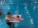 swimbobo婴儿游泳裤男女宝宝泳裤新生儿泳裤粉色火烈鸟 S(18斤及以下) 实拍图