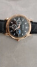 商务休闲男士手表石英简约气质皮带高档次腕表 合金黑色（升级版机芯） 实拍图