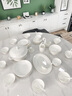 信耀景德镇陶瓷餐具纯白釉下彩碗碟套装家用盘2025新款骨瓷碗盘乔迁礼 纯白 | 釉下彩 | 高档锦盒 70件套 实拍图