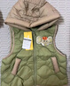巴拉巴拉童装宝宝羽绒服保暖婴儿外套儿童冬季两件套萌趣男童女童 军绿40610 90 外套充绒30g+马甲充绒18g 实拍图
