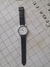 公务员考试可用手表男女初高中学生简约机械潮流高考电子石英表 黑带白底 实拍图