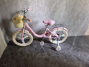 永久儿童自行车3-8岁小孩脚踏单车宝宝中大童女孩公主款童车 【萨摩耶】新品-升级一体轮 16寸 实拍图