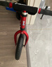 飞鸽（PIGEON）儿童平衡车滑步车宝宝滑行学步车小孩单车自行童车铝合金酒红色 实拍图