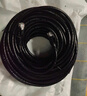胜为六类网线 CAT6类千兆网络连接线 工程家用电脑宽带8芯双绞金属屏蔽头成品跳线黑色50米 LC-14500G 实拍图