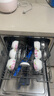 老板（Robam）【105℃免水洗独立消毒SX1H】13套消毒洗碗机嵌入式小型4-6人 家用全自动 灶下安装免改直换 灶下 消毒洗碗机sX1H 99.9999%除菌率 实拍图