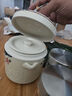 贝瑟斯 陶瓷碗炖盅小燕盅蒸蛋盅炖汤碗大清彩陶瓷隔水炖盅罐炖汤盅700ml 实拍图